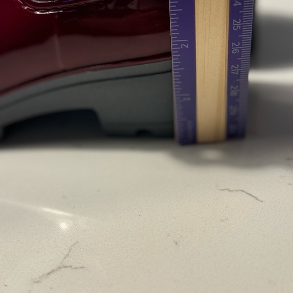 Chic Red Waterproof Rain Boots – Size 4-4.5 (EU 35) Stylish & Functional - Picture 7 of 11